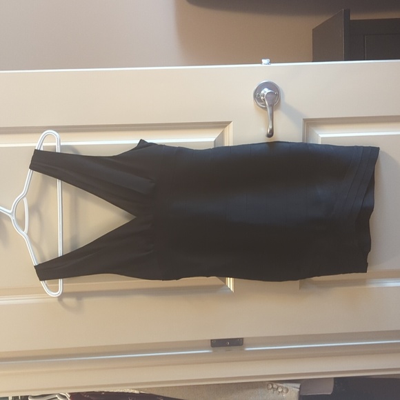 BEBE Bandage Dress in Black - Picture 3 of 6